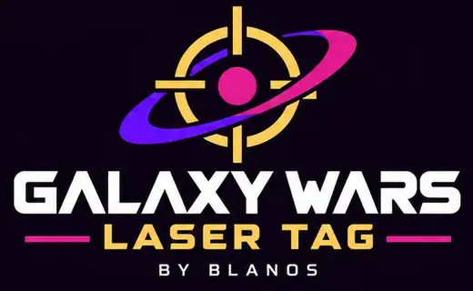 Galaxy Wars laser tag by Blanos – λογότυπο